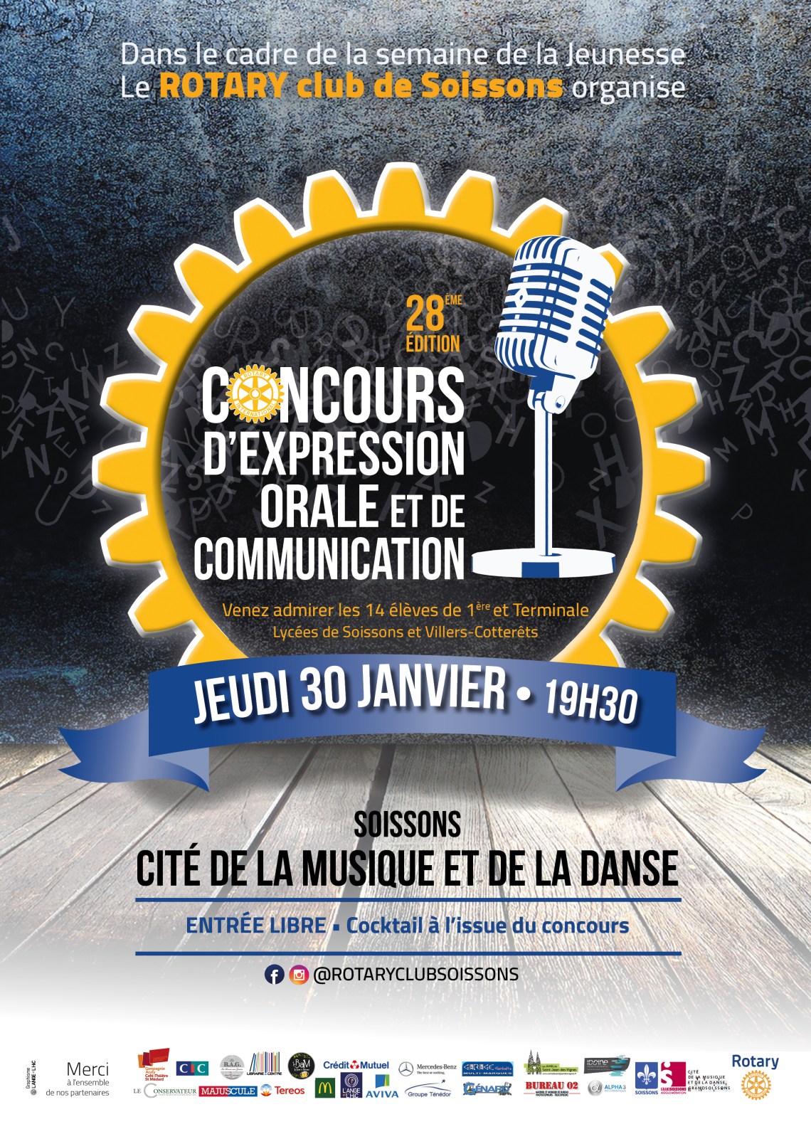 affiche concours eloquence